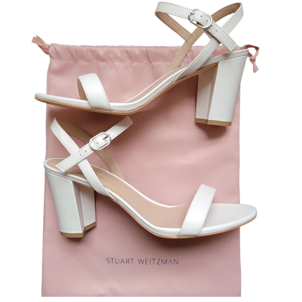 Stuart Weitzman Dancer 75 strap block heels✨ - Picture 8 of 13